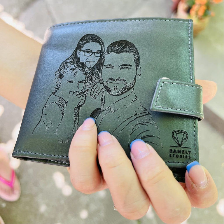 PORTOFEL MODEL CASUAL PERSONALIZAT