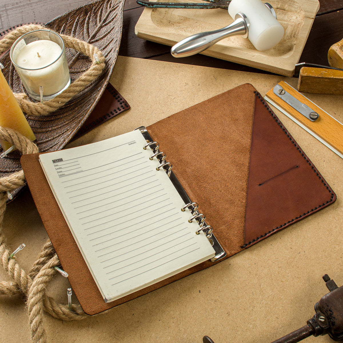 Agenda Personalizată din Piele Naturală MARIME A4