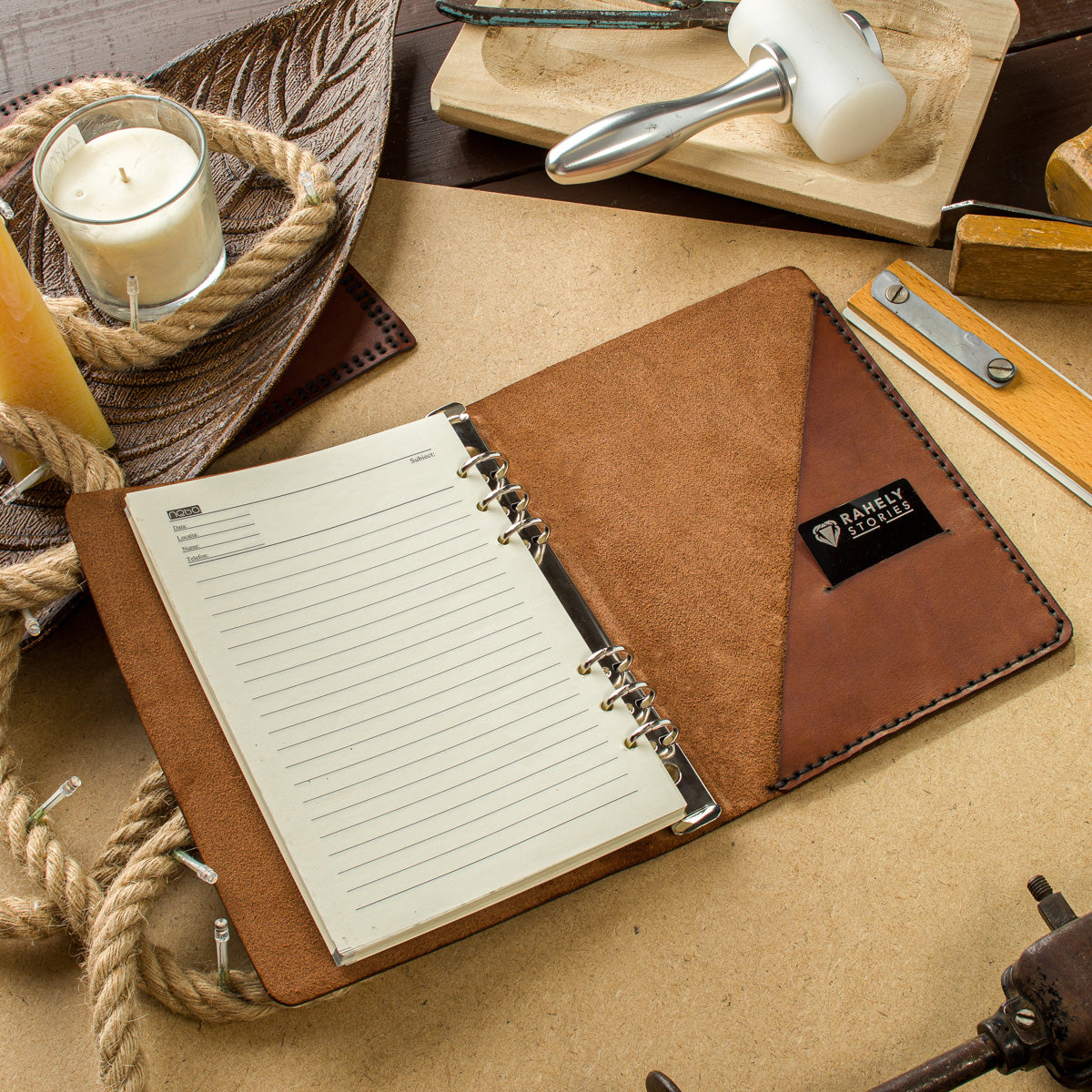 Agenda Personalizată din Piele Naturală MARIME A4