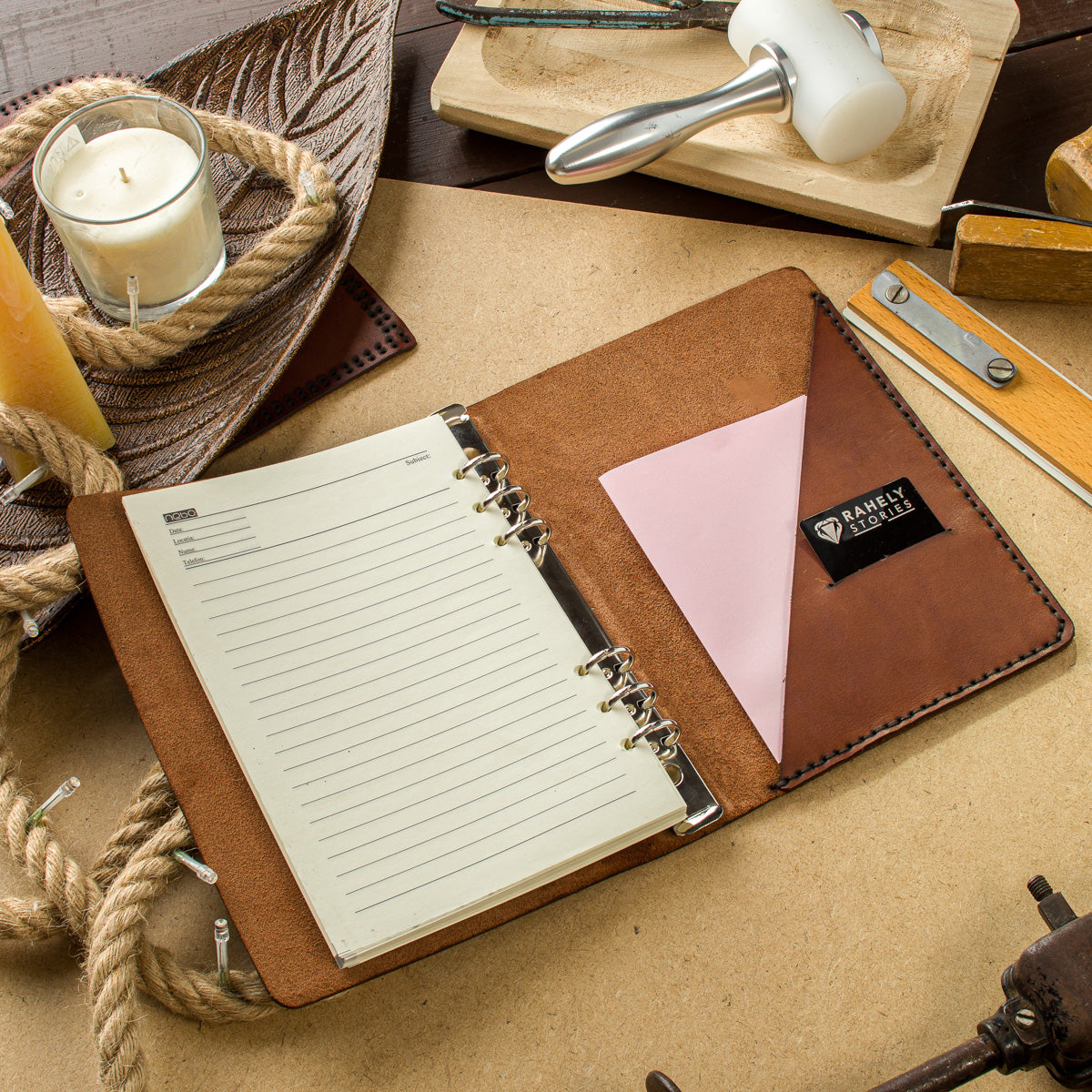 Agenda Personalizată din Piele Naturală MARIME A4