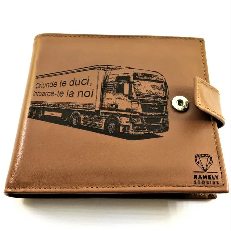 PORTOFEL MODEL CASUAL PERSONALIZAT