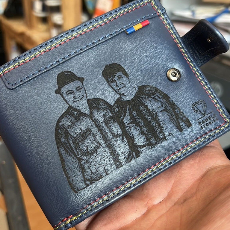 PORTOFEL TRICOLOR PERSONALIZAT